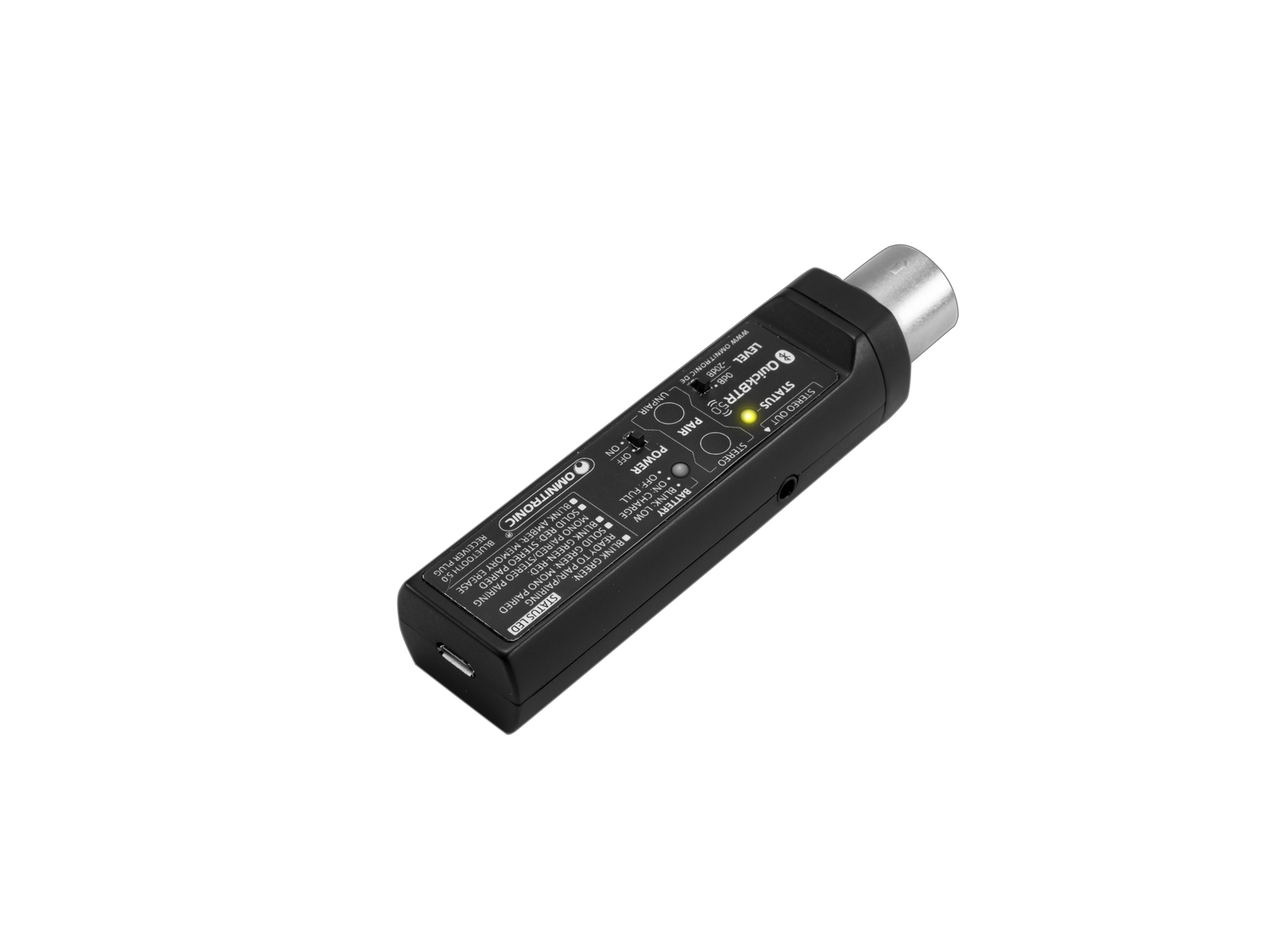 Omnitronic QuickBTR-5.0 XLR AptX Bluetooth 5.0 Receiver Omnitronic QuickBTR-5.0 XLR AptX Bluetooth 5.0 Receiver von Omnitronic
