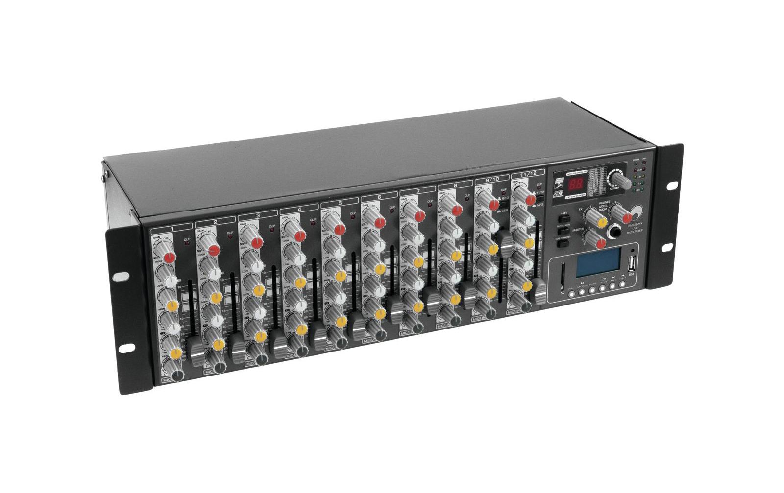 Omnitronic RM-1422FX USB Rack-Mixer Omnitronic RM-1422FX USB Rack-Mixer von Omnitronic