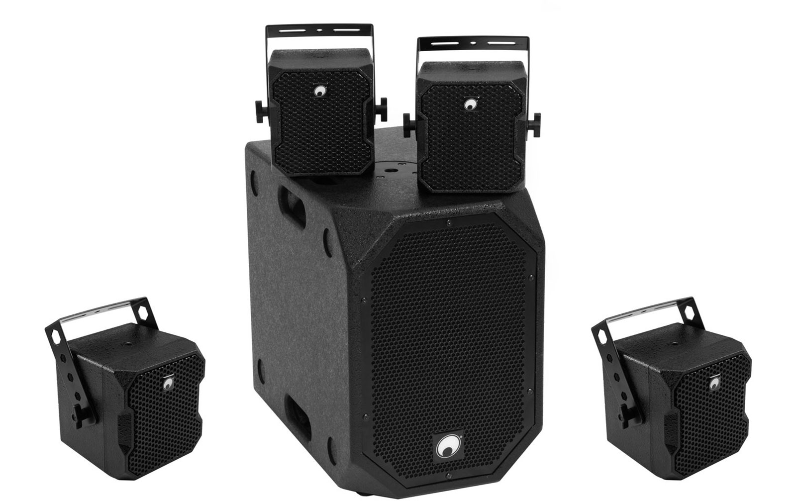Omnitronic Set BOB-10A sw + 4x BOB-4 sw Omnitronic Set BOB-10A sw + 4x BOB-4 sw von Omnitronic