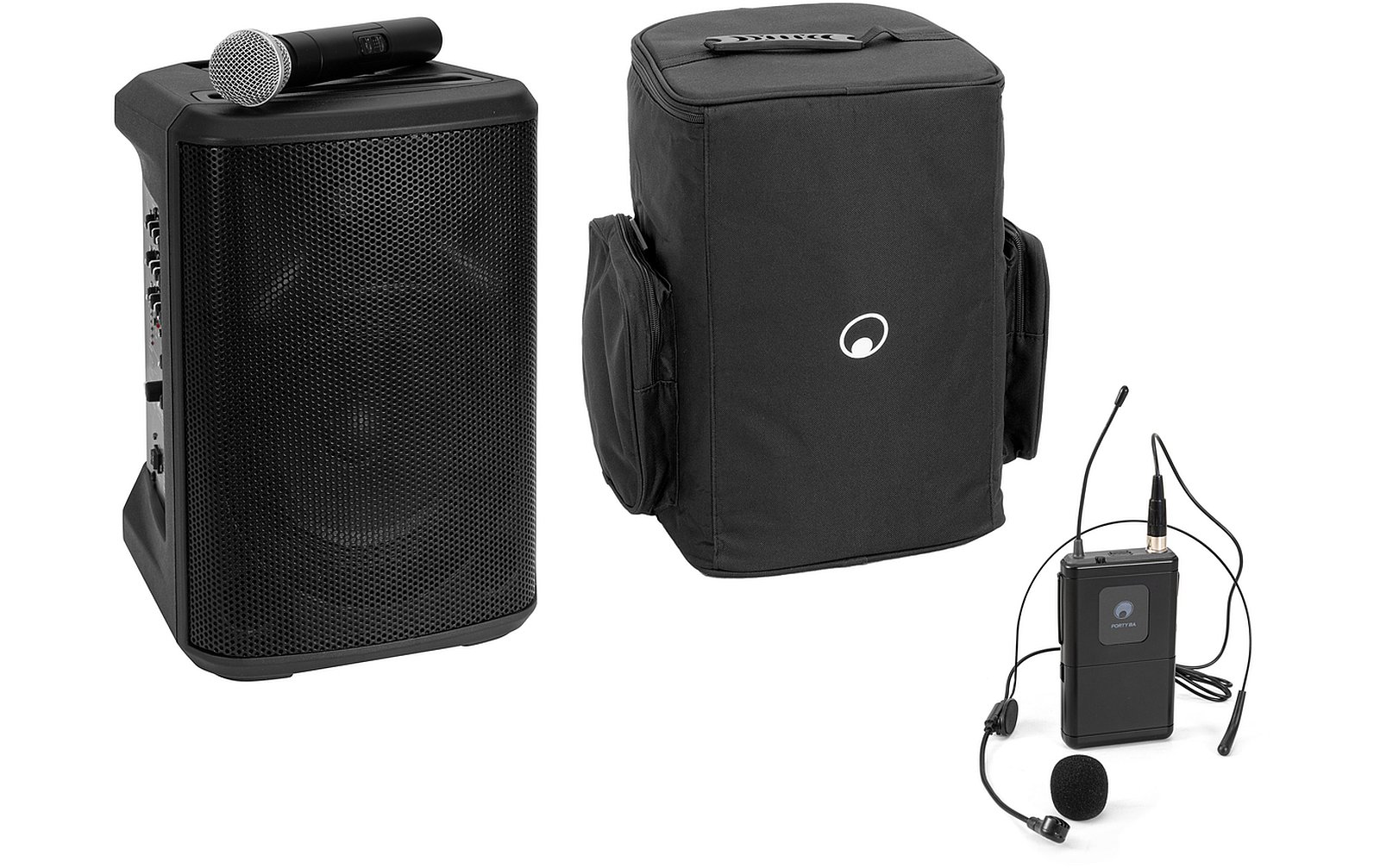 Omnitronic Set PORTY-8A Drahtlos-PA-System + Taschensender inkl. Headset + Soft-Bag Omnitronic Set PORTY-8A Drahtlos-PA-System + Taschensender inkl. Headset + Soft-Bag von Omnitronic