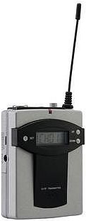 Omnitronic TM-105 - Taschensender - 863 - 865 MHz - 50 - 18000 Hz - Ultrahochfrequenz (UHF) - 10 mW - LCD (13075001) von Omnitronic