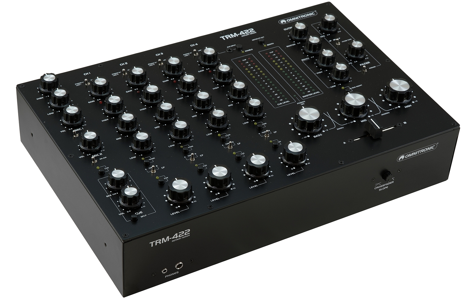 Omnitronic TRM-422 4-Kanal Rotary-Mixer Omnitronic TRM-422 4-Kanal Rotary-Mixer von Omnitronic