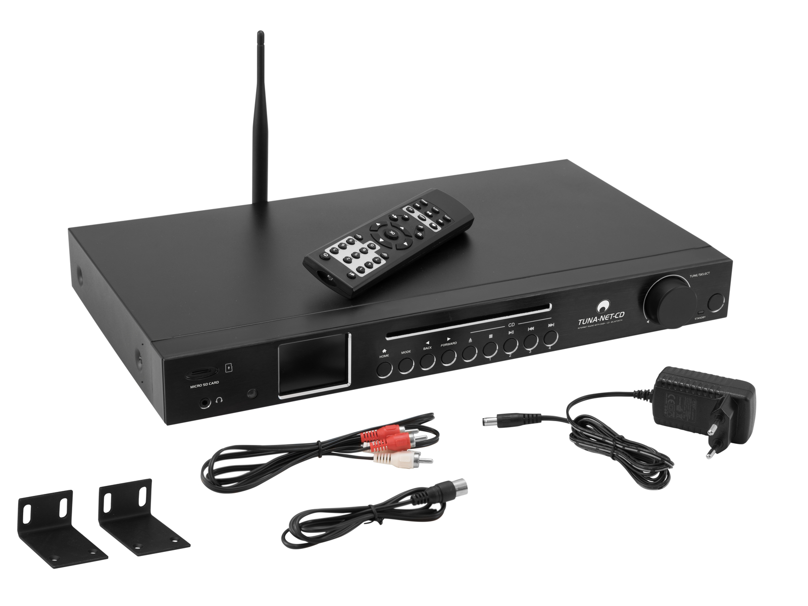 Omnitronic TUNA-NET-CD 19" Internetradio mit DAB+, Bluetooth und CD-Player Omnitronic TUNA-NET-CD 19" Internetradio mit DAB+, Bluetooth und CD-Player von Omnitronic