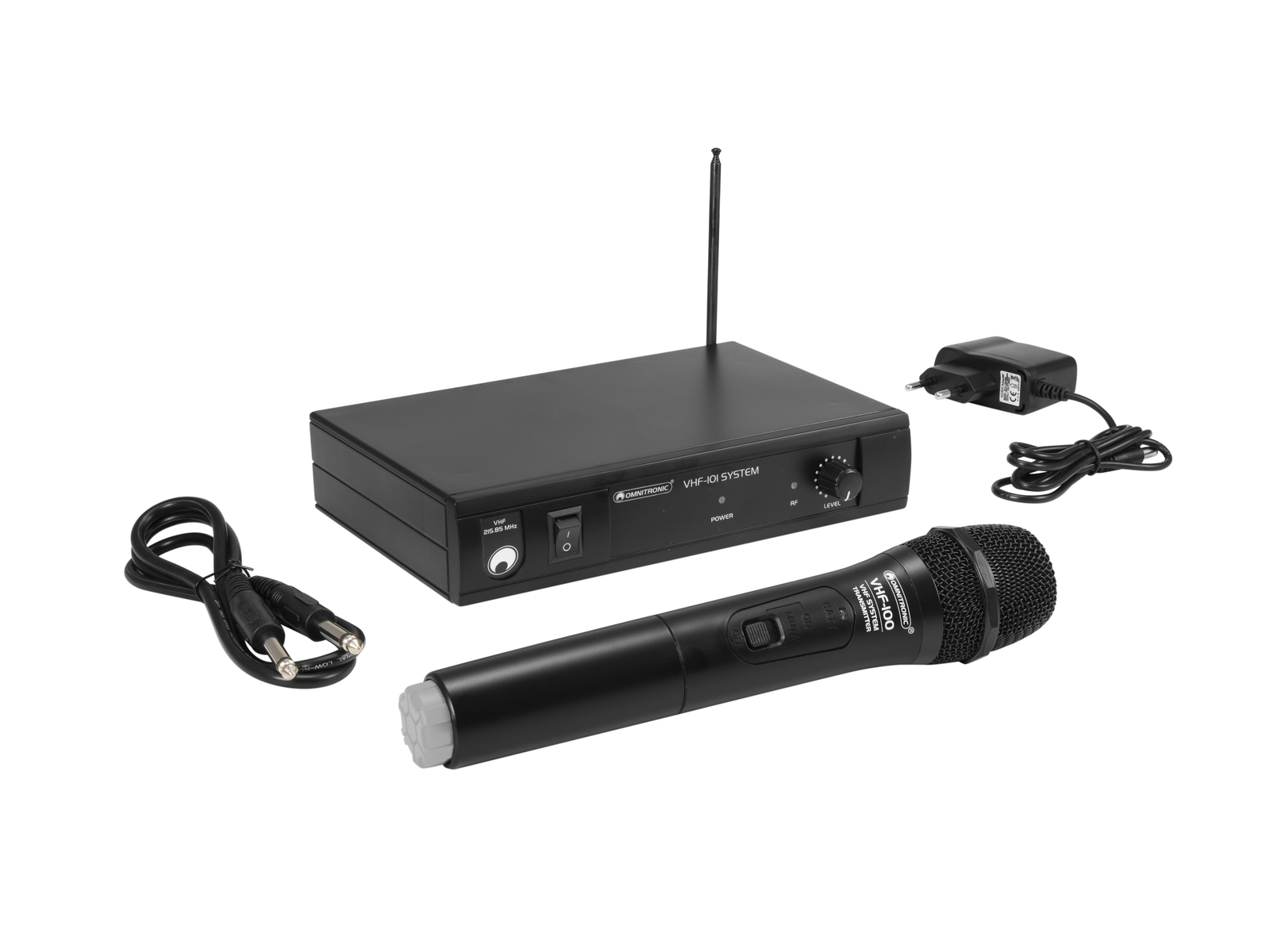 Omnitronic VHF-101 Funkmikrofon-System 205.75MHz von Omnitronic