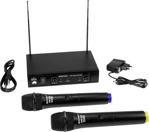 Omnitronic VHF-102 Hand Sprach-Mikrofon Übertragungsart (Details):Funk von Omnitronic