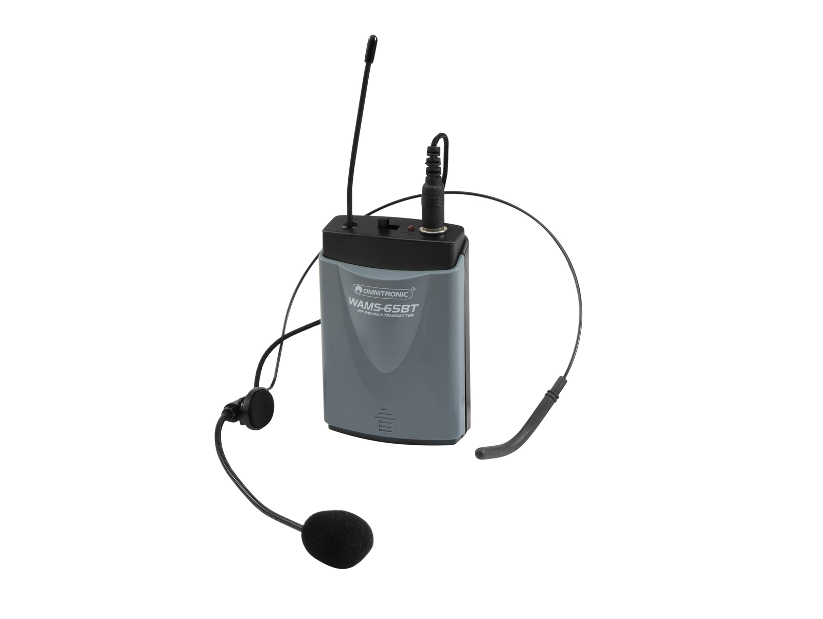 Omnitronic WAMS-65BT Taschensender inkl. Headset von Omnitronic