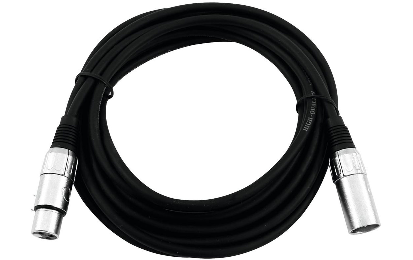 Omnitronic XLR Kabel 3pol 10m, schwarz von Omnitronic