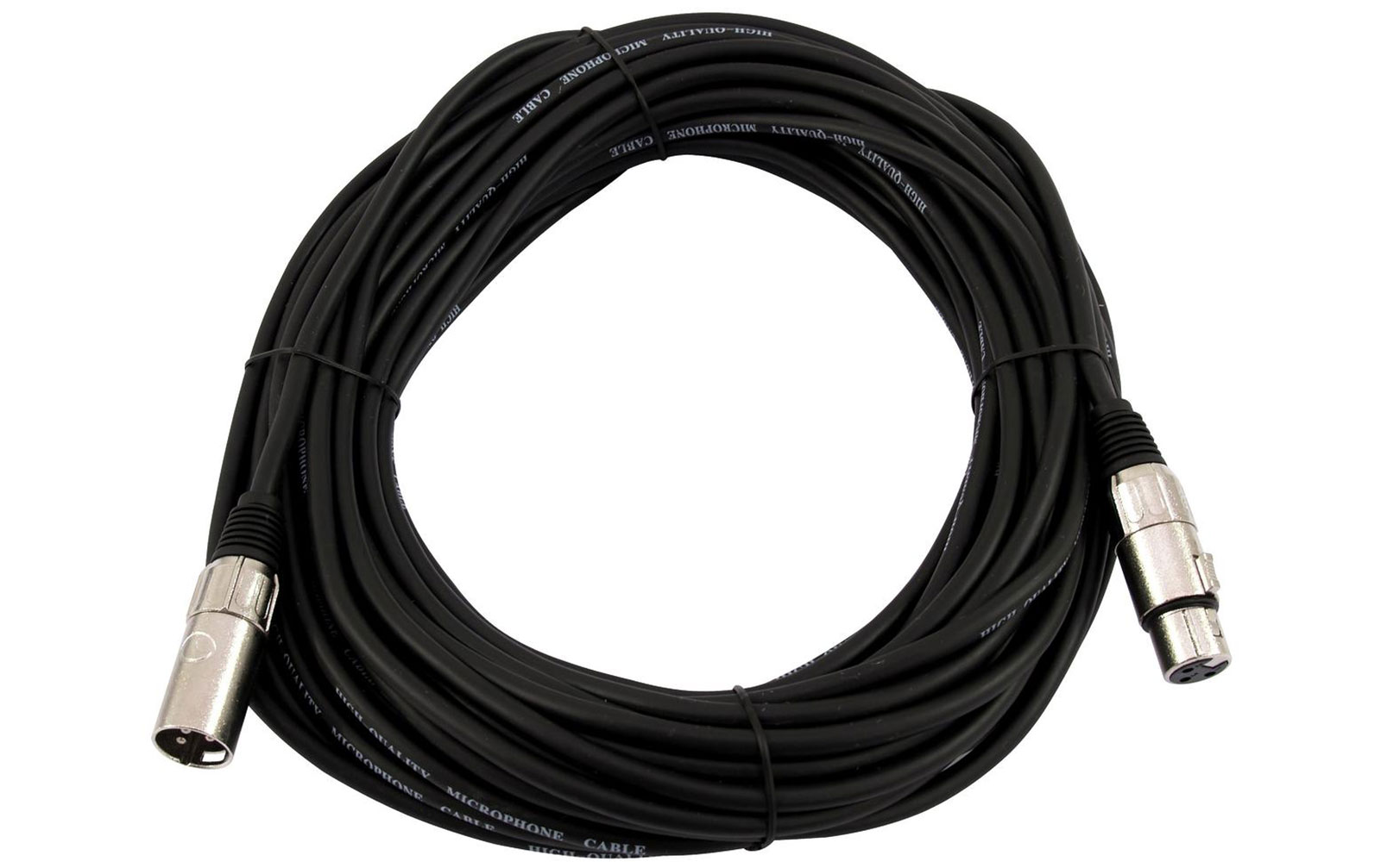 Omnitronic XLR Kabel 3pol 30m schwarz Omnitronic XLR Kabel 3pol 30m schwarz von Omnitronic