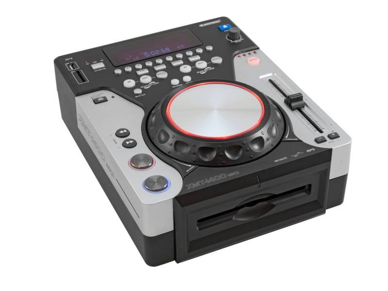 Omnitronic XMT-1400 MK2 Tabletop-CD-Player Stereo-CD Player von Omnitronic