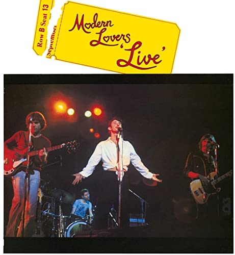 Modern Lovers ‘Live’ [Vinyl LP] von Omnivore Recordings