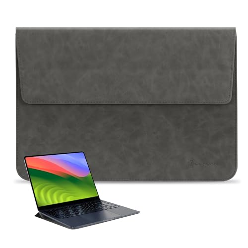 Omnpak Laptop Hülle Tasche Laptophülle für 13-13.6 MacBook Air M3/M2/M1 (2024-2018), 13 MacBook Pro M2/M1 Pro/Max, Dell XPS 13,Surface Laptop Studio 2, Surface Laptop 4 13.5" von Omnpak
