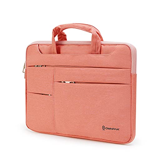 Omnpak Laptop Tasche Hülle für 15 Zoll MacBook Air 14-16 Zoll MacBook Pro Max M3/M2/M1 (2024-2018), Lenovo IdeaPad ThinkPad 14 Dell Inspiron 16 Schutzhülle Laptophülle Sleeve mit Zubehörfach von Omnpak