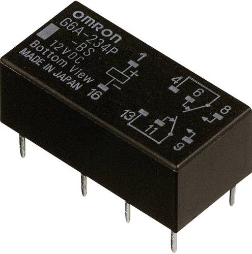 Omron G6A-274P-ST-US 12 VDC Printrelais 12 V/DC 2A 2 Wechsler Omron G6A-274P-ST-US 12 VDC Printrelais 12 V/DC 2A 2 Wechsler von Omron