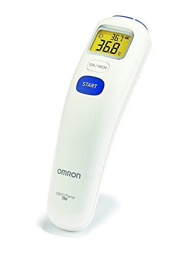 Omron Gentle Temp 720 Berührungsloses Infrarot-Thermometer, Stirnthermometer von Omron