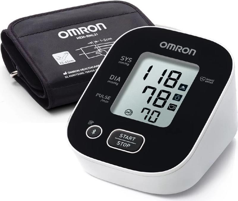 Omron M2 Intelli IT+ Oberarm Automatisch 1 Benutzer (HEM-7146T2-EBK) von Omron