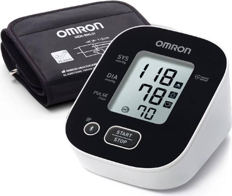 Omron M2 Intelli IT+ Oberarm Automatisch 1 Benutzer (HEM-7146T2-EBK) von Omron