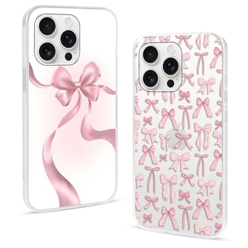 Omyzo 2 Stück HandyHülle für Samsung Galaxy A15 5G Hülle 6,5", Transparent Schutzhülle Aesthetic Rosa Bogen Muster Design Case Weich TPU Silikon Stoßfest Cover für Galaxy A15 5G Omyzo 2 Stück HandyHülle für Samsung Galaxy A15 5G Hülle 6,5", Transparent Schutzhülle Aesthetic Rosa Bogen Muster Design Case Weich TPU Silikon Stoßfest Cover für Galaxy A15 5G von Omyzo