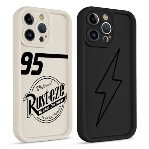 Omyzo Cartoon Handyhülle für Apple iPhone 16 Pro 6.3" Hülle, Anime Kawaii Cars 95 Motiv Design mit Weiche Silikon Stoßfest TPU Sanft Kratzfest Bumper Case, Anime Omyzo Cartoon Handyhülle für Apple iPhone 16 Pro 6.3" Hülle, Anime Kawaii Cars 95 Motiv Design mit Weiche Silikon Stoßfest TPU Sanft Kratzfest Bumper Case, Anime von Omyzo