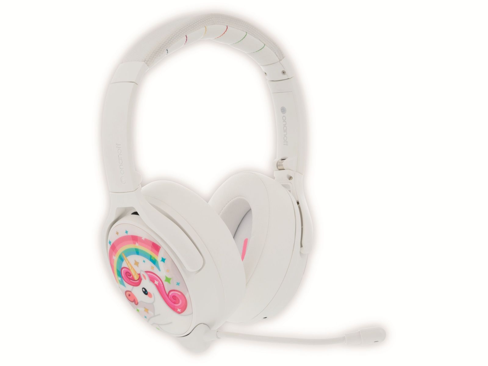 ONANOFF Bluetooth Over-Ear Kopfhörer BuddyPhones Cosmos+, für Kinder, weiß von Onanoff