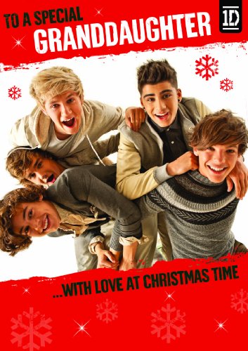 Weihnachtskarte für Enkelin, Motiv One Direction von One Direction