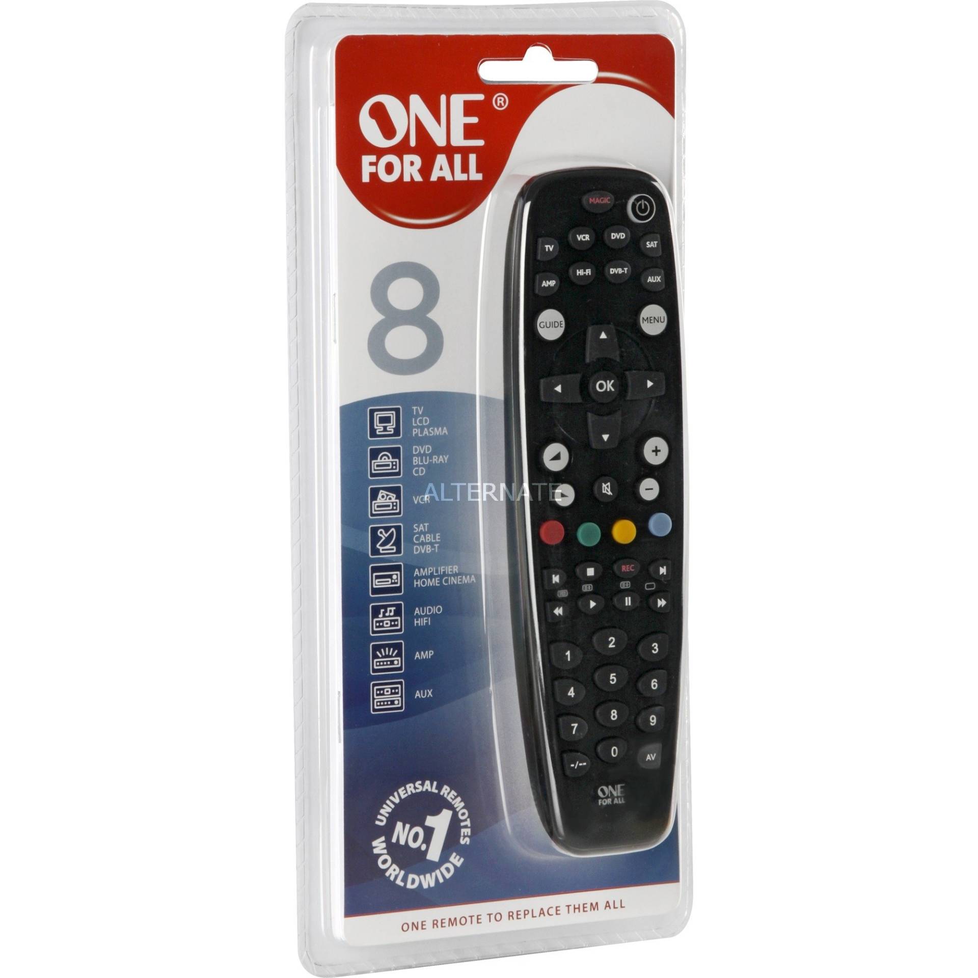 8 URC 2981, Fernbedienung 8 URC 2981, Fernbedienung von One For All