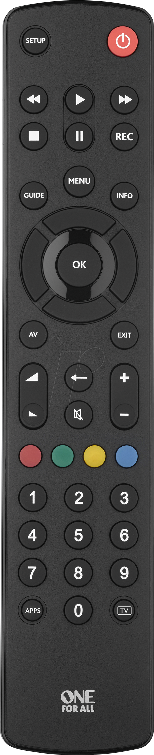 OFA URC1210 - One for All Universalfernbedienung Contour TV OFA URC1210 - One for All Universalfernbedienung Contour TV von One For All