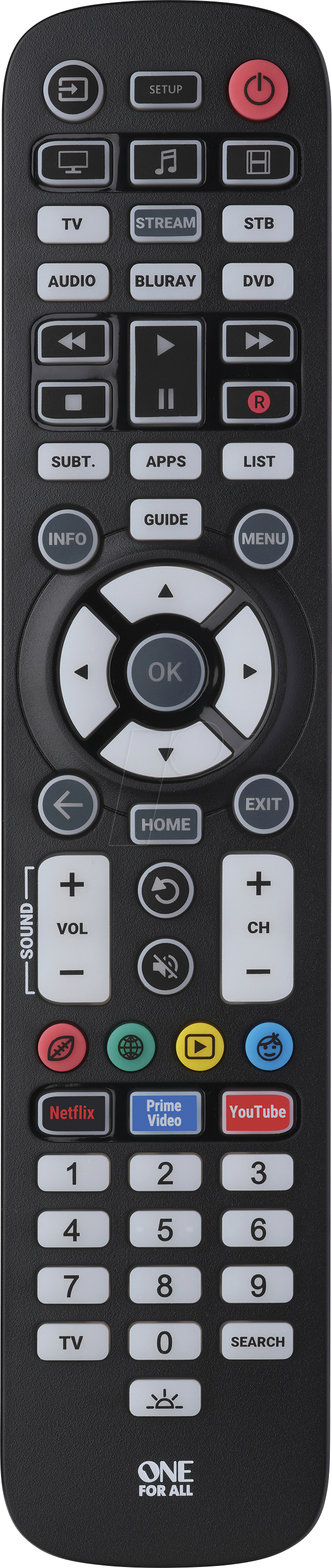 OFA URC3661 - Universalfernbedienung Essential SteriTouch 6 OFA URC3661 - Universalfernbedienung Essential SteriTouch 6 von One For All