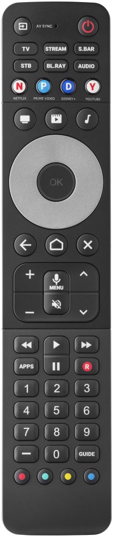 URC 7966 Smart Control Pro 6 Universalfernbedienung schwarz von One For All