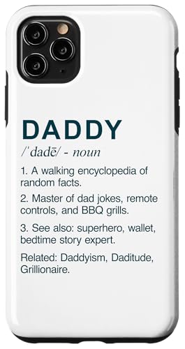 Sinnvoller Vater, lustige DADDY-Definition, fürsorgliche KUNST AUF DEM RÜCKEN Hülle für iPhone 11 Pro Max Sinnvoller Vater, lustige DADDY-Definition, fürsorgliche KUNST AUF DEM RÜCKEN Hülle für iPhone 11 Pro Max von One Word Caption For Dad - Father Definition Funny