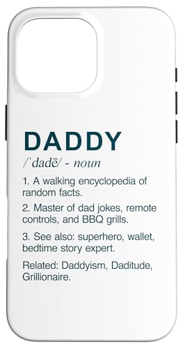 Sinnvoller Vater, lustige DADDY-Definition, fürsorgliche KUNST AUF DEM RÜCKEN Hülle für iPhone 16 Pro Max Sinnvoller Vater, lustige DADDY-Definition, fürsorgliche KUNST AUF DEM RÜCKEN Hülle für iPhone 16 Pro Max von One Word Caption For Dad - Father Definition Funny