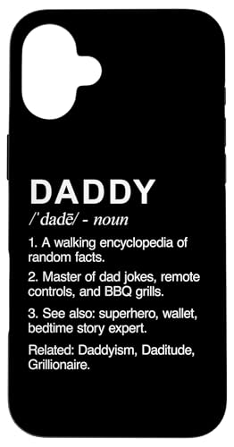 Sinnvoller Vater Lustiger PAPA Definition Fürsorglich Gut aussehend Stark Hülle für iPhone 16 Plus Sinnvoller Vater Lustiger PAPA Definition Fürsorglich Gut aussehend Stark Hülle für iPhone 16 Plus von One Word Caption For Dad - Father Definition Funny