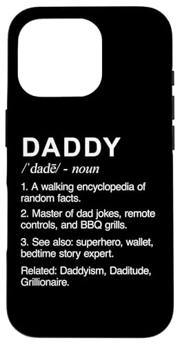Sinnvoller Vater Lustiger PAPA Definition Fürsorglich Gut aussehend Stark Hülle für iPhone 16 Pro Sinnvoller Vater Lustiger PAPA Definition Fürsorglich Gut aussehend Stark Hülle für iPhone 16 Pro von One Word Caption For Dad - Father Definition Funny