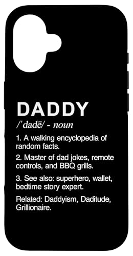 Sinnvoller Vater Lustiger PAPA Definition Fürsorglich Gut aussehend Stark Hülle für iPhone 16 Sinnvoller Vater Lustiger PAPA Definition Fürsorglich Gut aussehend Stark Hülle für iPhone 16 von One Word Caption For Dad - Father Definition Funny