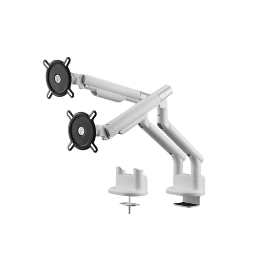 One For All Design Universal-Doppelmonitorarm (DM7220) Weiss von One for All
