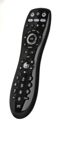 One For All Simple 3 Universal Fernbedienung TV - Steuerung von 3 Endgeräten - TV / Smart TV Set Top und DVD/Blu-ray Player- Funktioniert garantiert mit allen Herstellermarken – URC6430 One For All Simple 3 Universal Fernbedienung TV - Steuerung von 3 Endgeräten - TV / Smart TV Set Top und DVD/Blu-ray Player- Funktioniert garantiert mit allen Herstellermarken – URC6430 von One for All