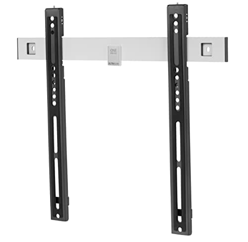 One For All TV-Wandhalterung - Fernseher Halterung - Curved 4K OLED QLED LED Flachbildfernseher - 32 bis 55 Zoll - VESA 200x200 bis 400x400 - max. 80 kg - Schwarz Weiß– WM6411 One For All TV-Wandhalterung - Fernseher Halterung - Curved 4K OLED QLED LED Flachbildfernseher - 32 bis 55 Zoll - VESA 200x200 bis 400x400 - max. 80 kg - Schwarz Weiß– WM6411 von One for All