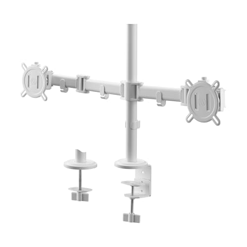 One For All Universal-Doppelmonitorarm (DM2220) Weiss von One for All