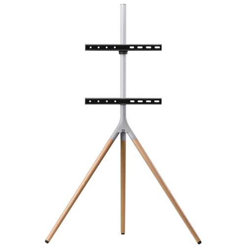 One For All Universelles Tripod TV-Stativ - Bildschirmgrößen 32-65'' - LCD/LED/Plasma/OLED/QLED-TV-Geräte/schwenkbar um 360° - Höhenverstellbar - VESA 400x400 - elegantes Design - WM7472 One For All Universelles Tripod TV-Stativ - Bildschirmgrößen 32-65'' - LCD/LED/Plasma/OLED/QLED-TV-Geräte/schwenkbar um 360° - Höhenverstellbar - VESA 400x400 - elegantes Design - WM7472 von One for All