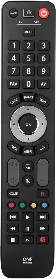 One for All Evolve 2 URC 7125 Fernbedienung (2-in-1) von One for All