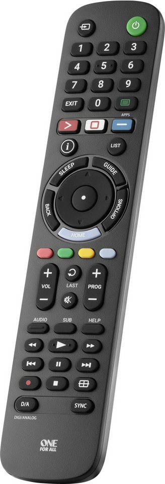 One for All ONE FOR ALL Sony 2.0 Ersatz Fernbedienung URC4912 Fernbedienung von One for All