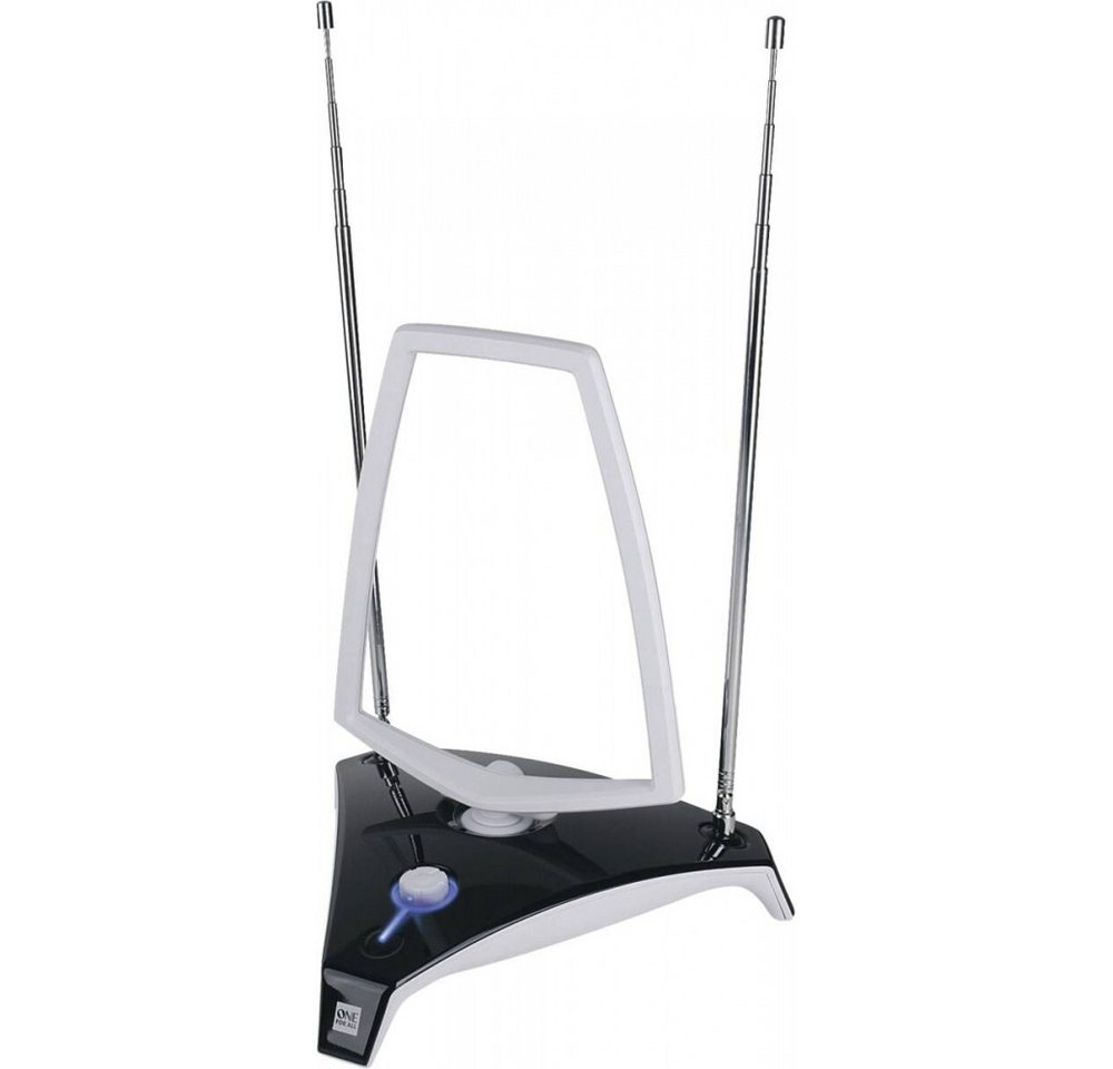 One for All One For All SV9360-5G DVB-T2 Antenne für Innenräume. Innenantenne (DVB-T/DVB-T2 Empfang, UHF-Empfang), Integrierter LTE- und 5G-Filter für klare Signale von One for All