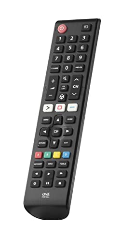 One for All Samsung TV Fernbedienung - Funktioniert mit Allen Smart TV - die ideale TV-Ersatzfernbedienung - URC4910 von One for All