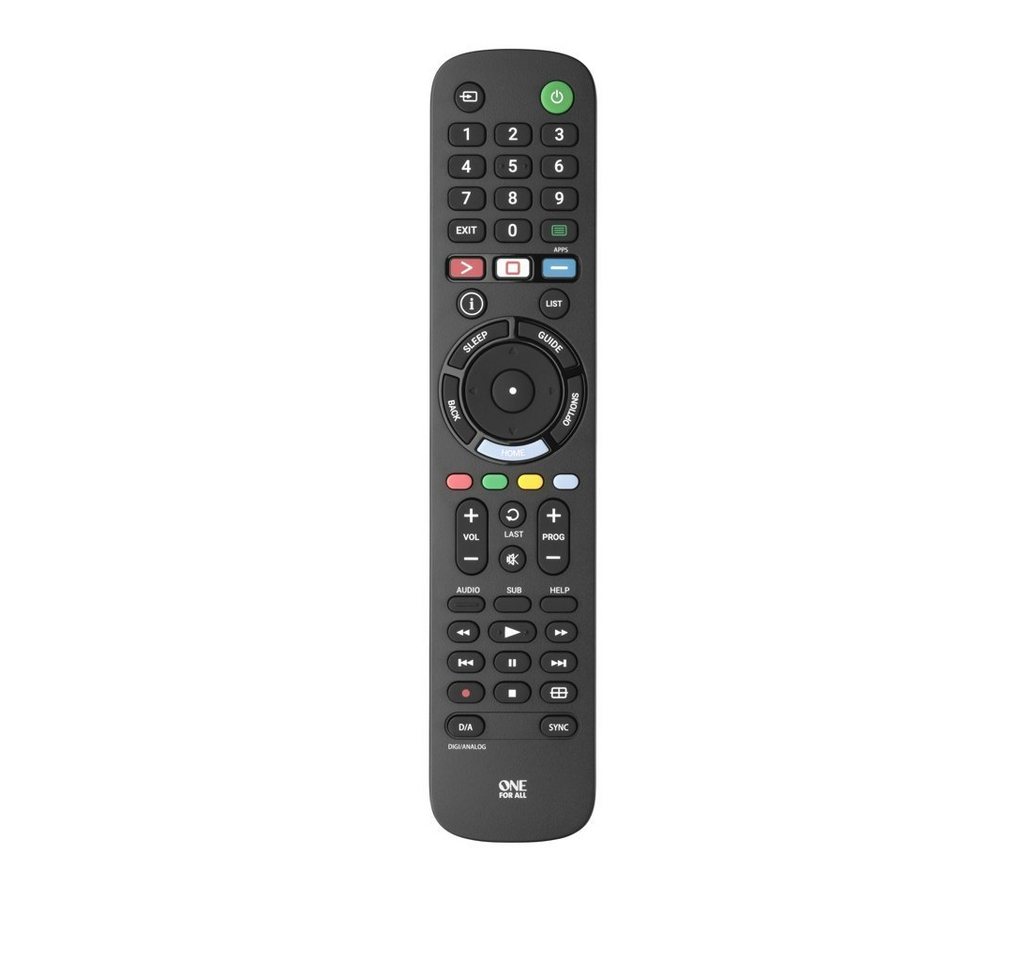 One for All TV Replacement Remotes URC 4912 Fernbedienung IR Wireless Drucktasten Soundbar von One for All