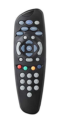 One for Sky 705 Ersatz-Fernbedienung mit 2 Duracell Akkus für Sky HD Decoder und Sky Decoder, Schwarz One for Sky 705 Ersatz-Fernbedienung mit 2 Duracell Akkus für Sky HD Decoder und Sky Decoder, Schwarz von One for All
