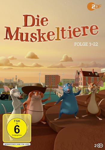 Die Muskeltiere Folge 1-22 [2 DVDs] von OneGate Media GmbH