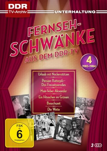 Fernsehschwänke aus dem DDR-TV - Box 4 - 1983-84 (DDR TV-Archiv) [3 DVDs] von OneGate Media GmbH