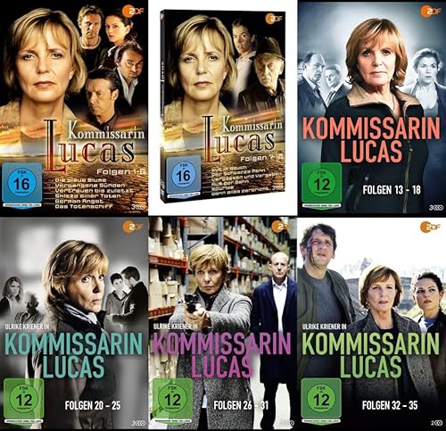 Gesamtedition - 2002 – 2023 – Kommissarin Ellen Lucas – die Folgen 01-35 - komplette TV – Krimi Edition mit Ulrike Kriener 17 DVD Collection Gesamtedition - 2002 – 2023 – Kommissarin Ellen Lucas – die Folgen 01-35 - komplette TV – Krimi Edition mit Ulrike Kriener 17 DVD Collection von OneGate Media GmbH