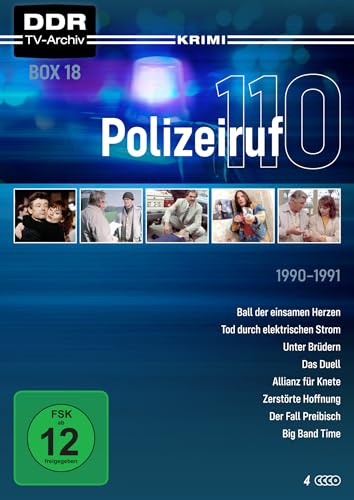 Polizeiruf 110 - Box 18 (DDR TV-Archiv) mit Sammelrücken [4 DVDs] von OneGate Media GmbH