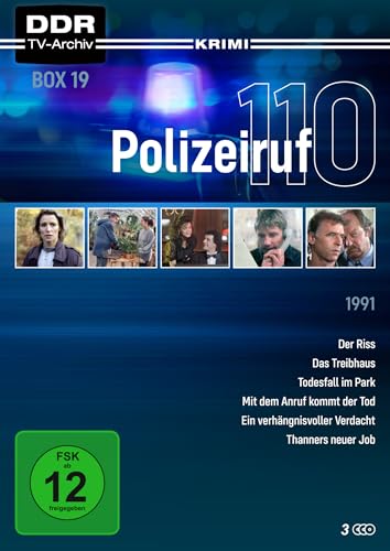 Polizeiruf 110 - Box 19 (DDR TV-Archiv) mit Sammelrücken [3 DVDs] von OneGate Media GmbH