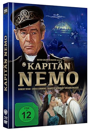 Kapitän Nemo und die Unterwasserstadt ( Captain Nemo and the Underwater City ) - Mediabook - Cover B - Blu-Ray - Limited Edition von OneGateMedia